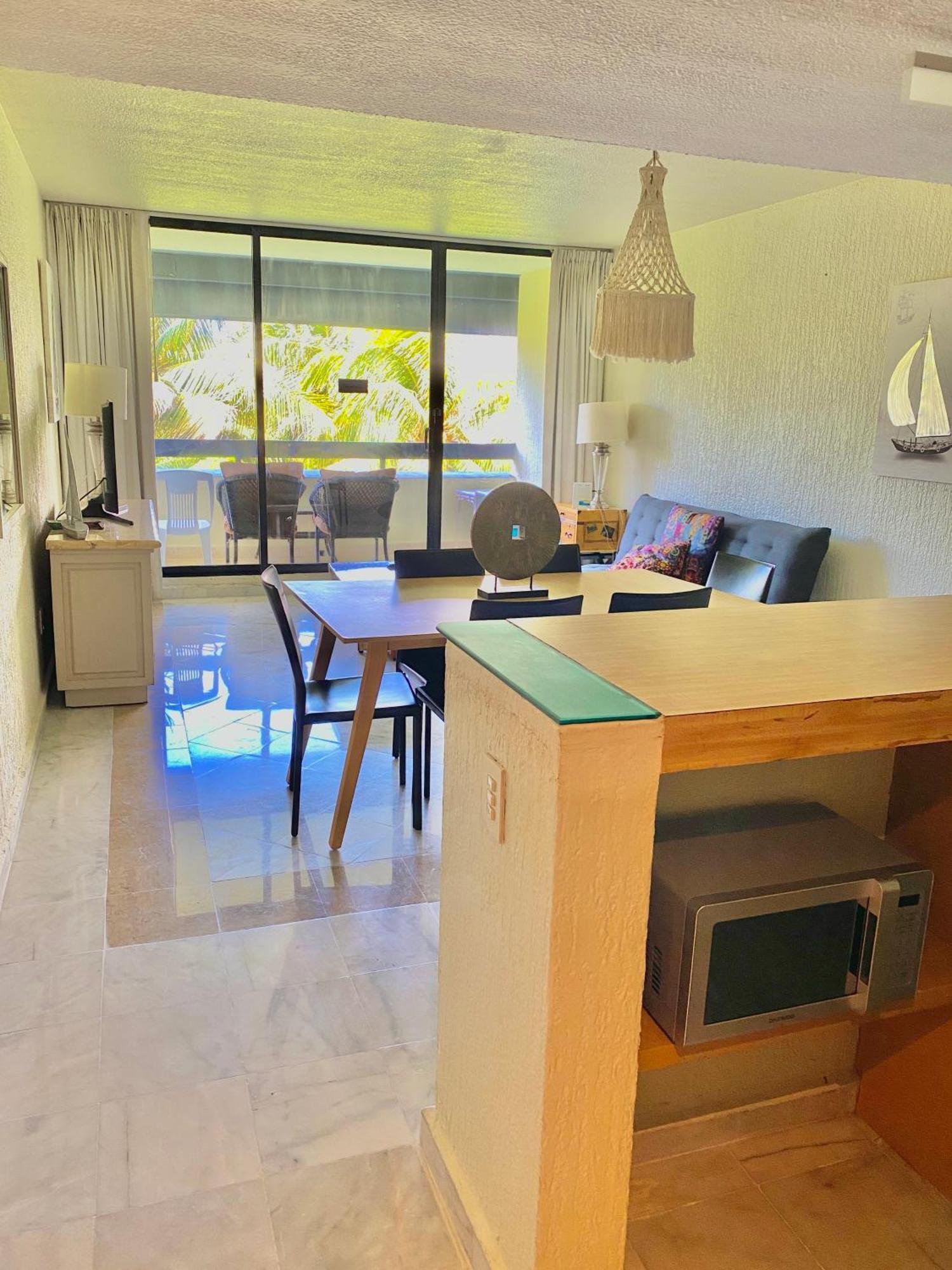 Condo In Ocean Front Resort Cancún Quarto foto