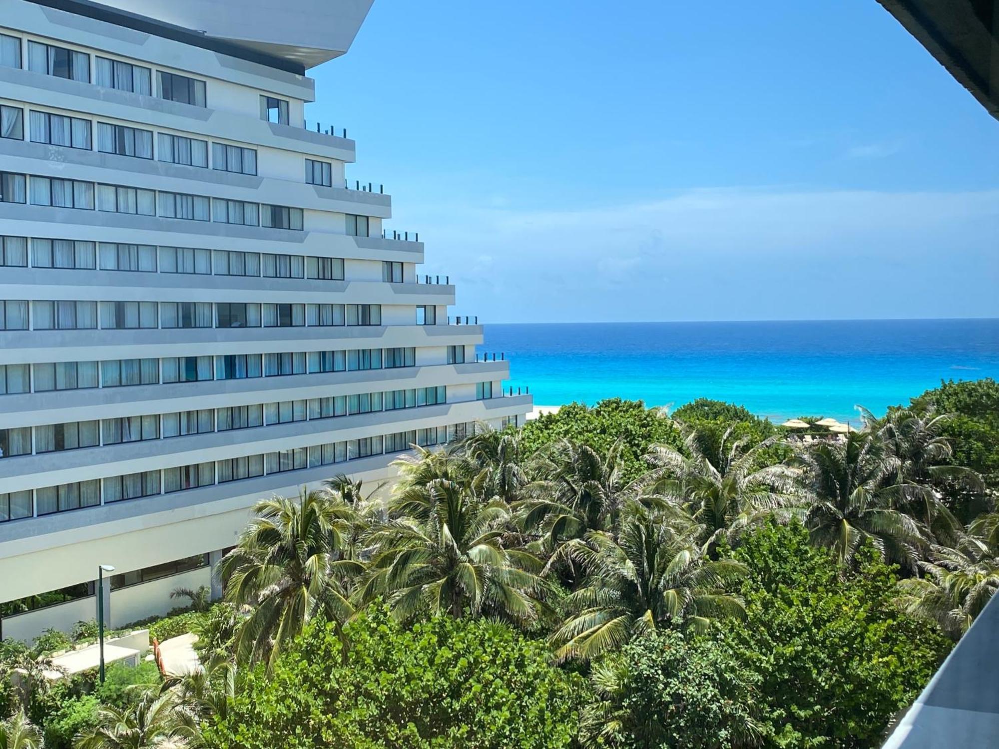 Condo In Ocean Front Resort Cancún Quarto foto