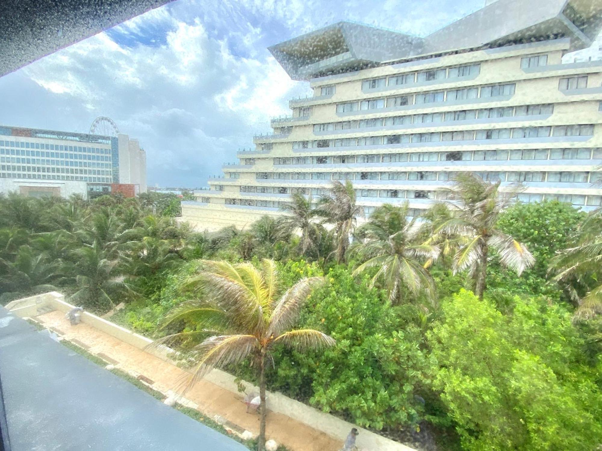 Condo In Ocean Front Resort Cancún Quarto foto
