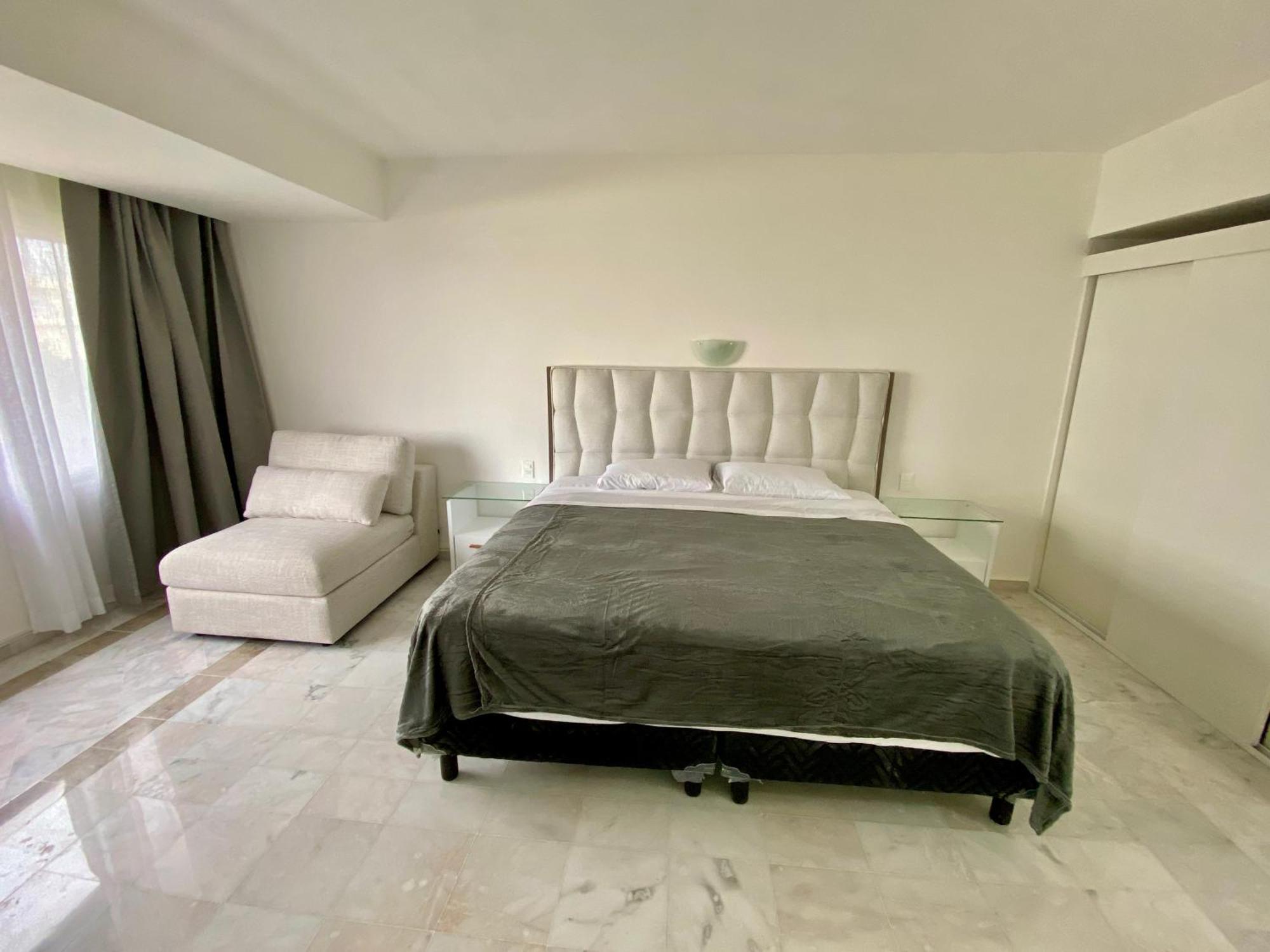 Condo In Ocean Front Resort Cancún Quarto foto