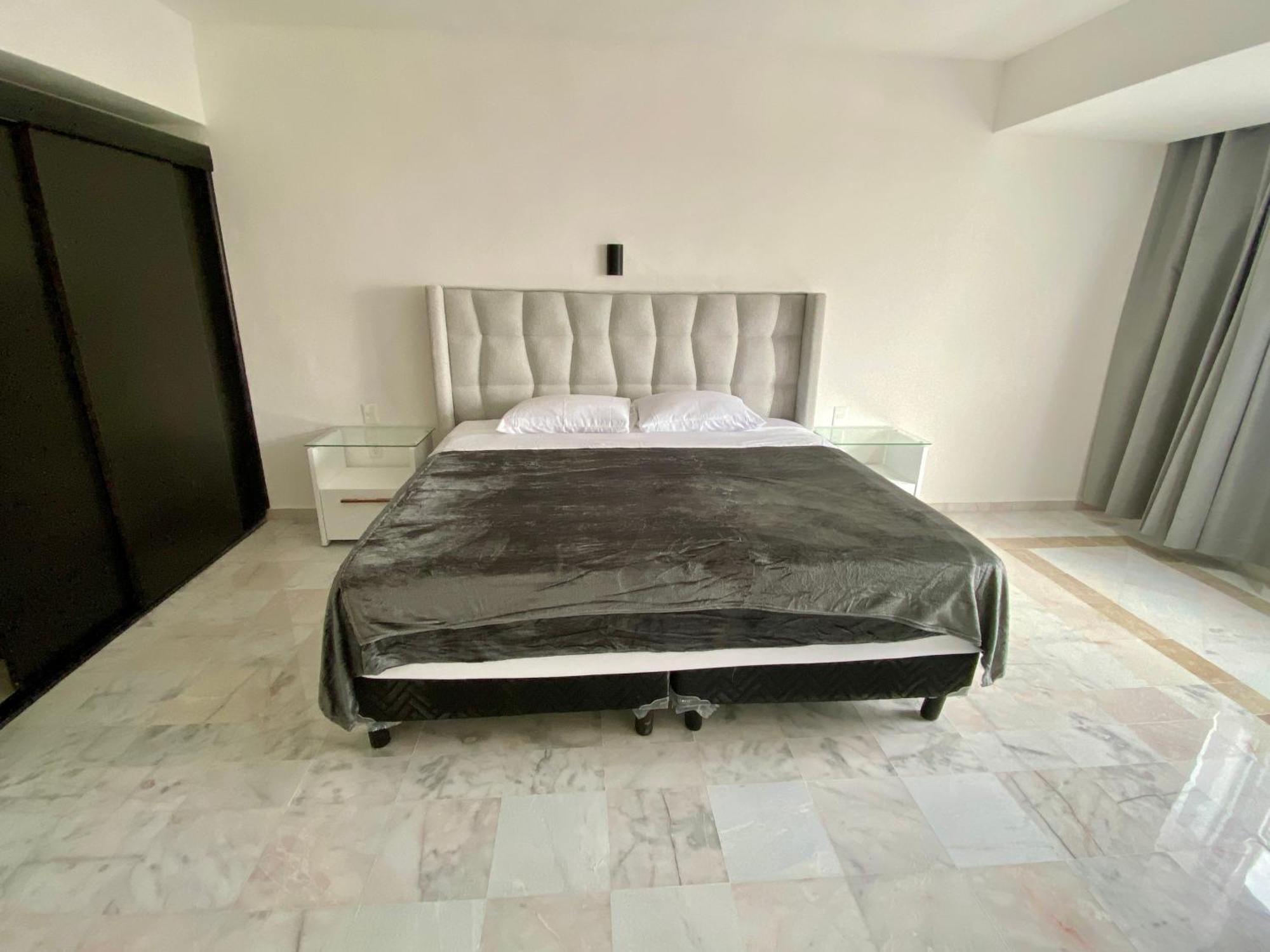 Condo In Ocean Front Resort Cancún Quarto foto